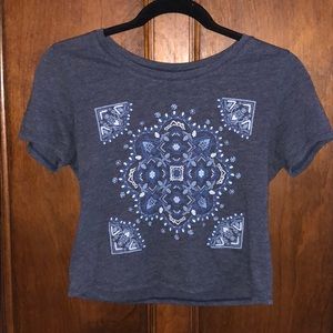 Cropped Holister Tee